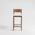 Banqueta Madeira Maciça Manu Nogueira