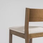 Banqueta Madeira Maciça Manu Nogueira