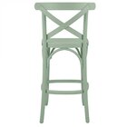 Banqueta Madeira Maciça Tauarí X Texas  Oliva