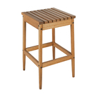 Banqueta Madeira Ripada Média Yumi 72cm Naterial