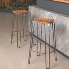 Banqueta Madeira Tarsila 76x36x36cm Marrom Tramontina