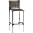 Banqueta Madri Em Alumínio Para Edícula, Cozinha, Balcão, Áre