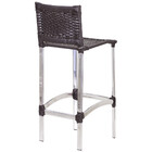 Banqueta Madri Em Alumínio Para Edícula, Cozinha, Balcão, Áre