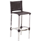 Banqueta Madri Em Alumínio Para Edícula, Cozinha, Balcão, Áre