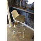 Banqueta Medelín   Branco/cinza Mescla