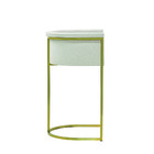 Banqueta Média 85cm Roncalli Vicenza Poltrona Tecido Linho