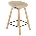Banqueta Média Bancada Cozinha Cassia Bd 66 Cm Nude