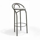 Banqueta Média Dublin Com Encosto Kappesberg Banco Cozinha Me