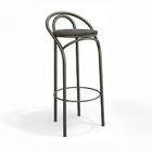 Banqueta Média Dublin Com Encosto Kappesberg Banco Cozinha Me