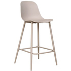 Banqueta Média Fixa Miami - Nude