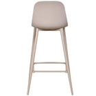 Banqueta Média Fixa Miami - Nude