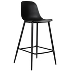 Banqueta Média Fixa Miami - Preta