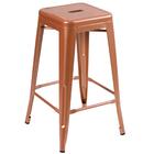 Banqueta Média Iron Tolix - 66 Cm - Cobre Rose