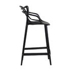 Banqueta Média Masters Allegra - 66 Cm - Preto