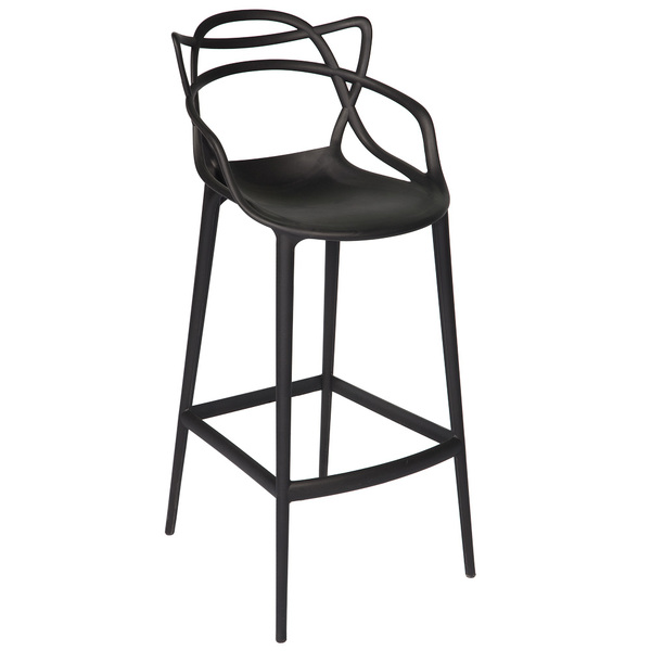 Banqueta Média Masters Allegra - 66 Cm - Preto