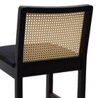 Banqueta Média Pérola Madeira Maciça Com Telinha C/ 62cm Altu