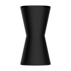 Banqueta Média Polipropileno Sem Encosto Dub Preto