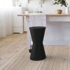 Banqueta Média Polipropileno Sem Encosto Dub Preto