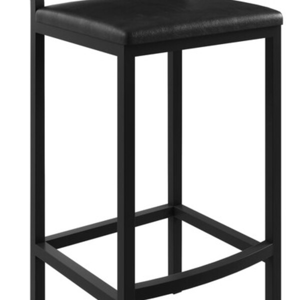 Banqueta Metálica Em Corda Náutica - Madri - Paonanda Decor