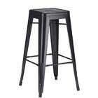 Banqueta Metalica - Preto