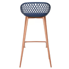 Banqueta Monaco - Azul Marinho