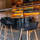 Banqueta Monaco Média - Preto