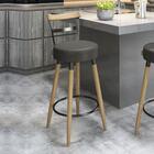 Banqueta Moscou Alta 70cm - Salaone