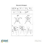 Banqueta New York - Cinza