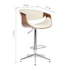 Banqueta Nicole I Creme