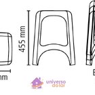 Banqueta Niterói Azul