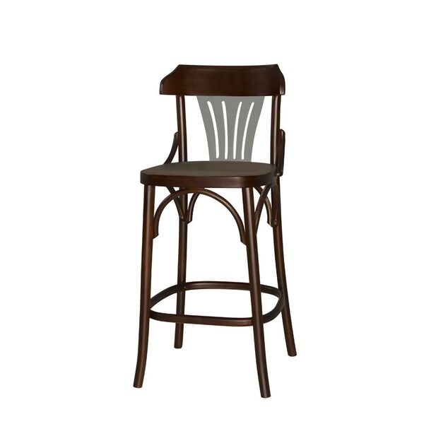 Banqueta Opzione 102,5 Cm 427 Imbuia/cinza - Maxima