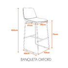 Banqueta Oxford - Caramelo