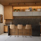 Banqueta Oxford - Caramelo