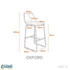 Banqueta Oxford - Conhaque