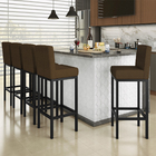 Banqueta Para Balcão De Cozinha Marrom