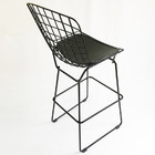 Banqueta Para Bancada Alta Bertóia Preta Altura 80cm - Poltro