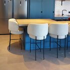 Banqueta Para Cozinha 107cm Zurique Figo/terracota