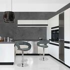 Banqueta Para Cozinha Base Disco Giratória Com Regulagem De A