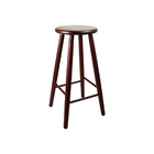 Banqueta Para Cozinha Clássica Em Madeira Maciça 70cm - Roxin