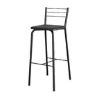 Banqueta Para Cozinha Flex Ref B270 Preto/preto