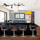 Banqueta Para Cozinha Giratória Brenna Base Estrela Pu Sintét