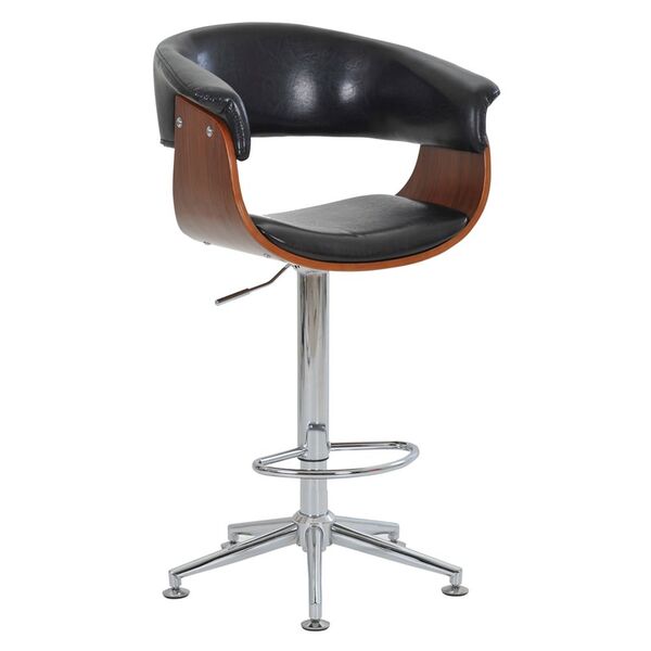 Banqueta Para Cozinha Giratória Brenna Base Estrela Pu Sintét