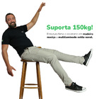 Banqueta Para Cozinha Madeira Alta Bar Imbuia