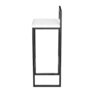 Banqueta Para Cozinha Premium Craqueada Branco