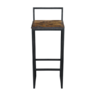 Banqueta Para Cozinha Premium Craqueada Imbuia