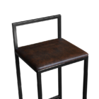 Banqueta Para Cozinha Premium Craqueada Marrom