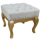 Banqueta Para Quarto Estilo Retrô Linha De Luxo Clássica Luna