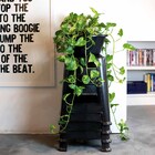 Banqueta Plástica Bela Vista Preta Mor