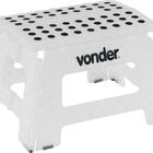 Banqueta Plástica Dobrável 355x285x220mm 150kg - Vonder