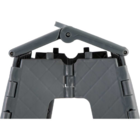 Banqueta Plástica Dobrável 360 Mm Cinza Vonder